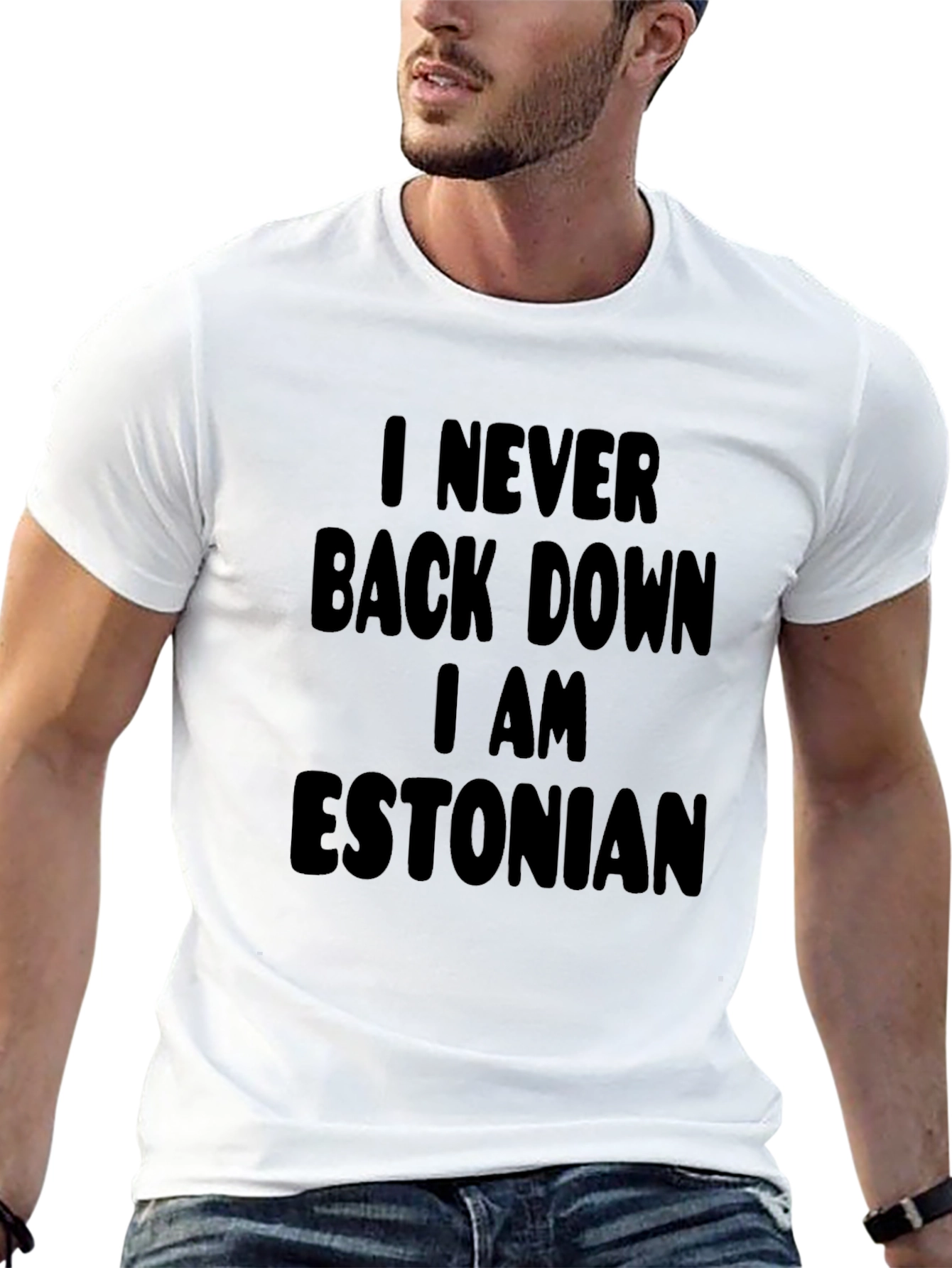 Never Back Down Estonian Pride T-Shirt