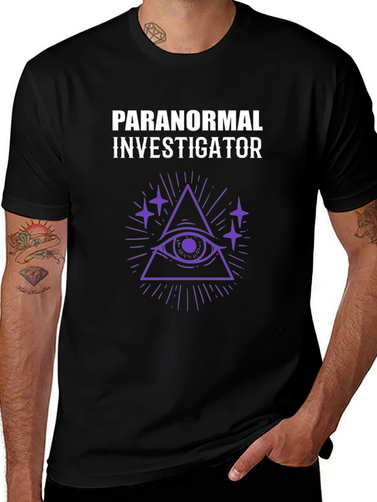 Paranormal Investigator Graphic T-Shirt