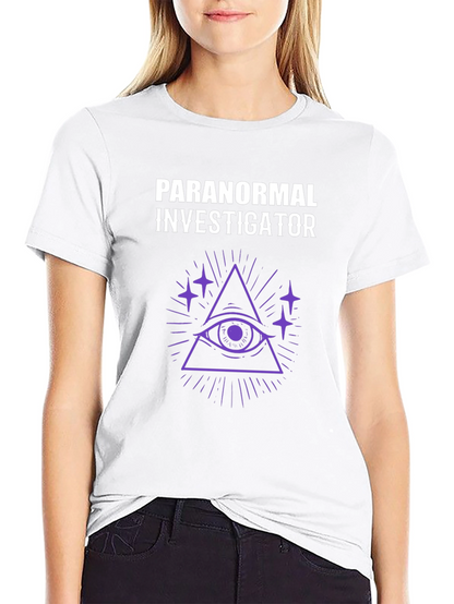 Paranormal Investigator Graphic T-Shirt