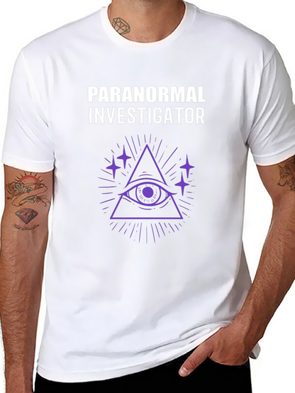 Paranormal Investigator Graphic T-Shirt