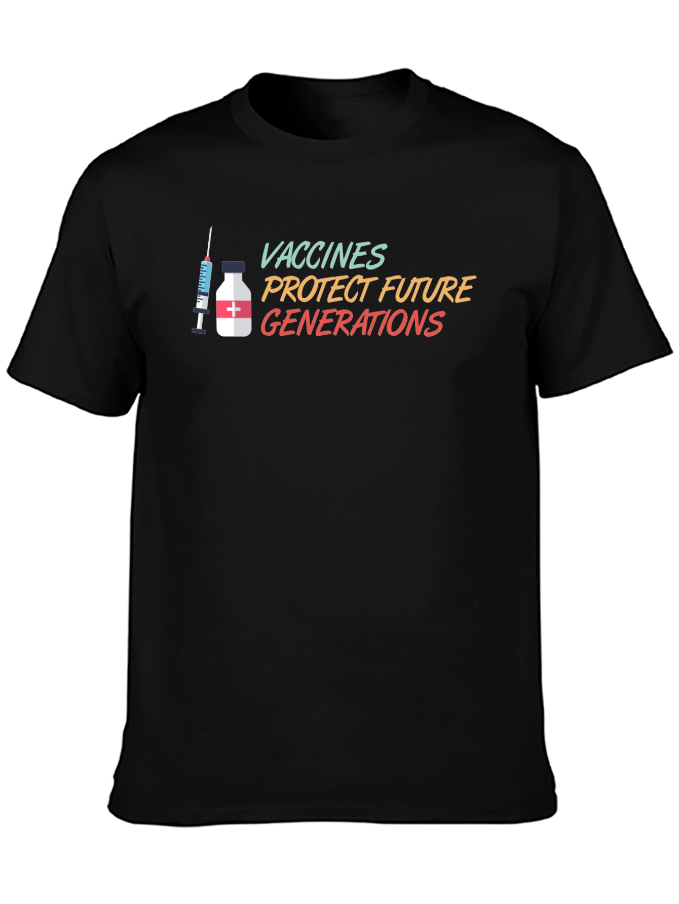 Vaccines Protect Future Generations Graphic Tee