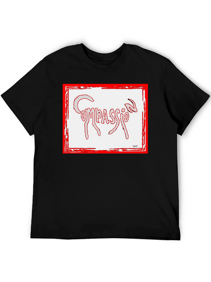 Compassion T-Shirt - Unique Graphic Tee for Men