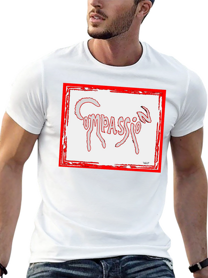 Compassion T-Shirt - Unique Graphic Tee for Men