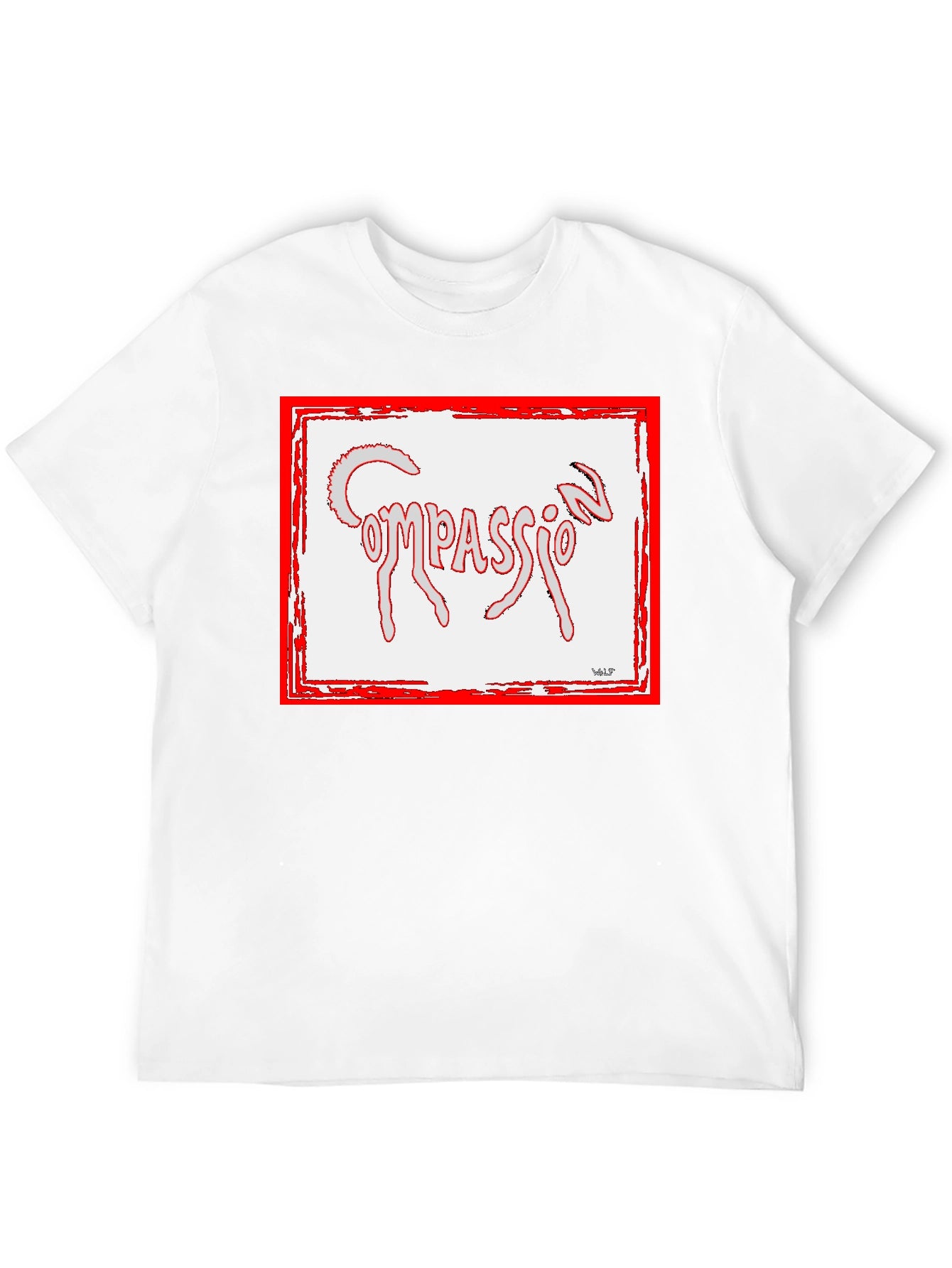 Compassion T-Shirt - Unique Graphic Tee for Men