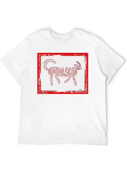 Compassion T-Shirt - Unique Graphic Tee for Men