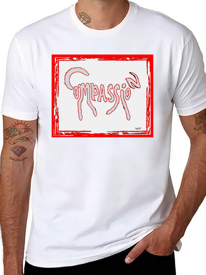 Compassion T-Shirt - Unique Graphic Tee for Men