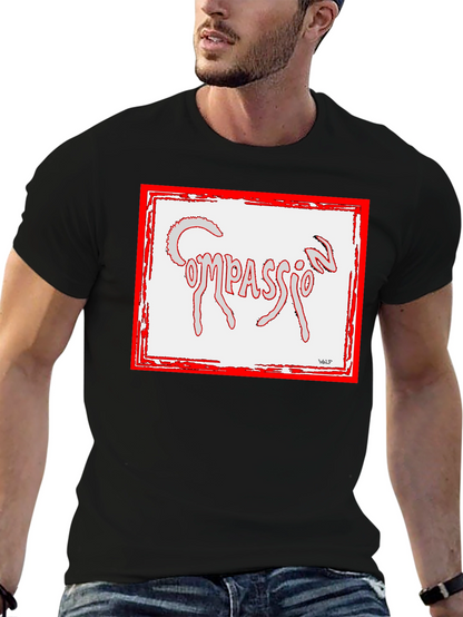 Compassion T-Shirt - Unique Graphic Tee for Men