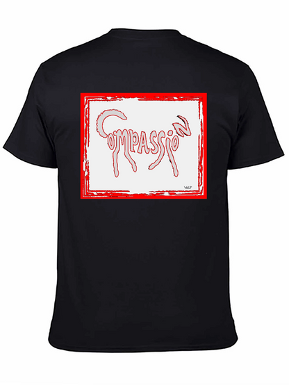 Compassion T-Shirt - Unique Graphic Tee for Men
