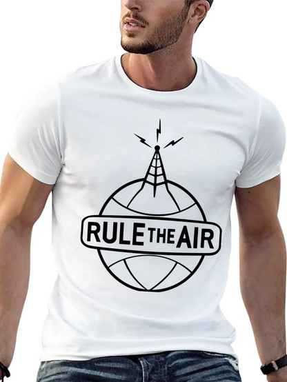 Rule The Air T-Shirt - Radio Tower Graphic Tee