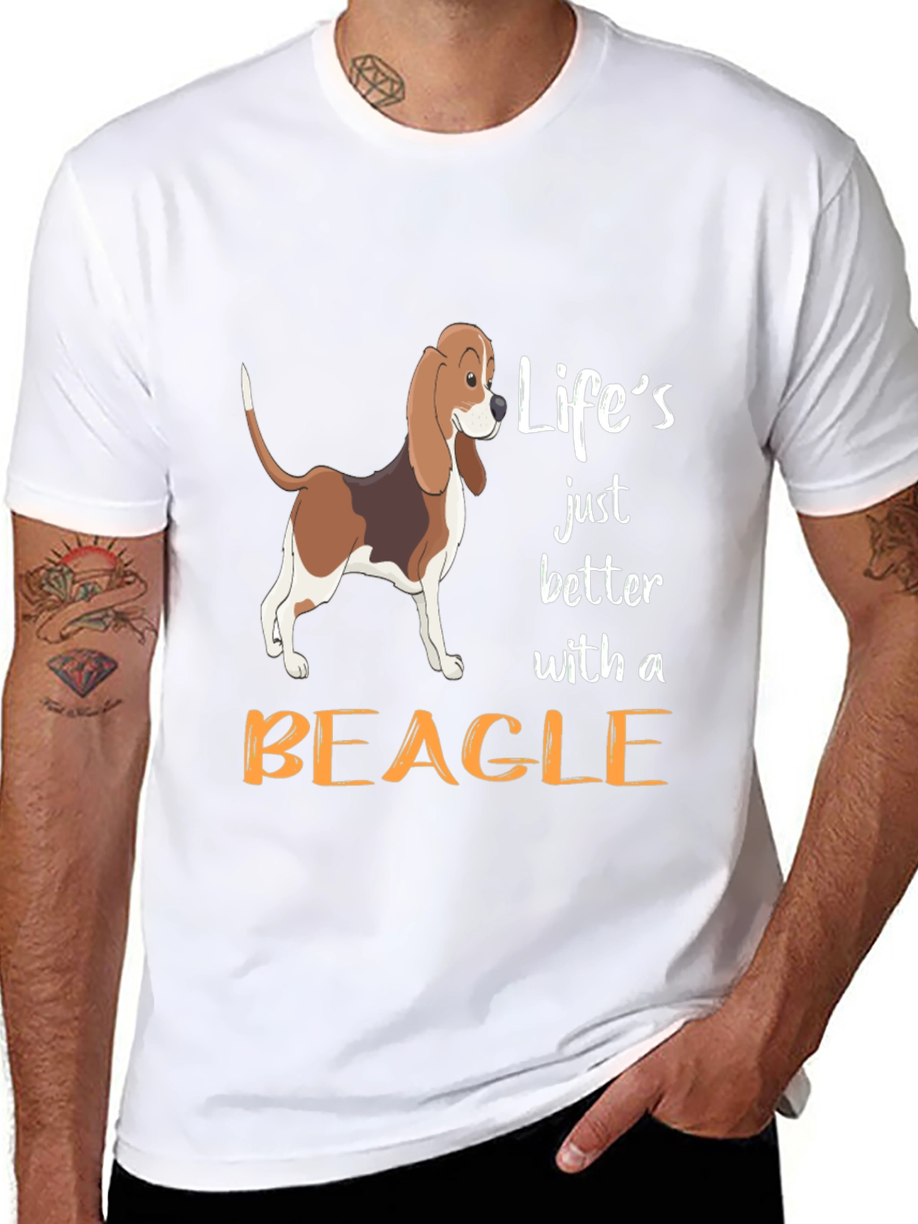 Lifes Better With a Beagle T-Shirt
