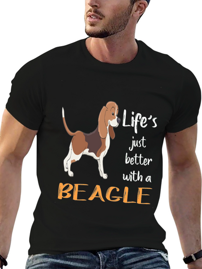 Lifes Better With a Beagle T-Shirt