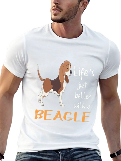 Lifes Better With a Beagle T-Shirt
