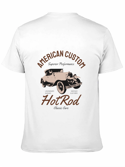 American Custom Hot Rod T-Shirt - Black