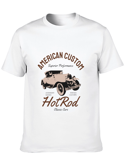 American Custom Hot Rod T-Shirt - Black