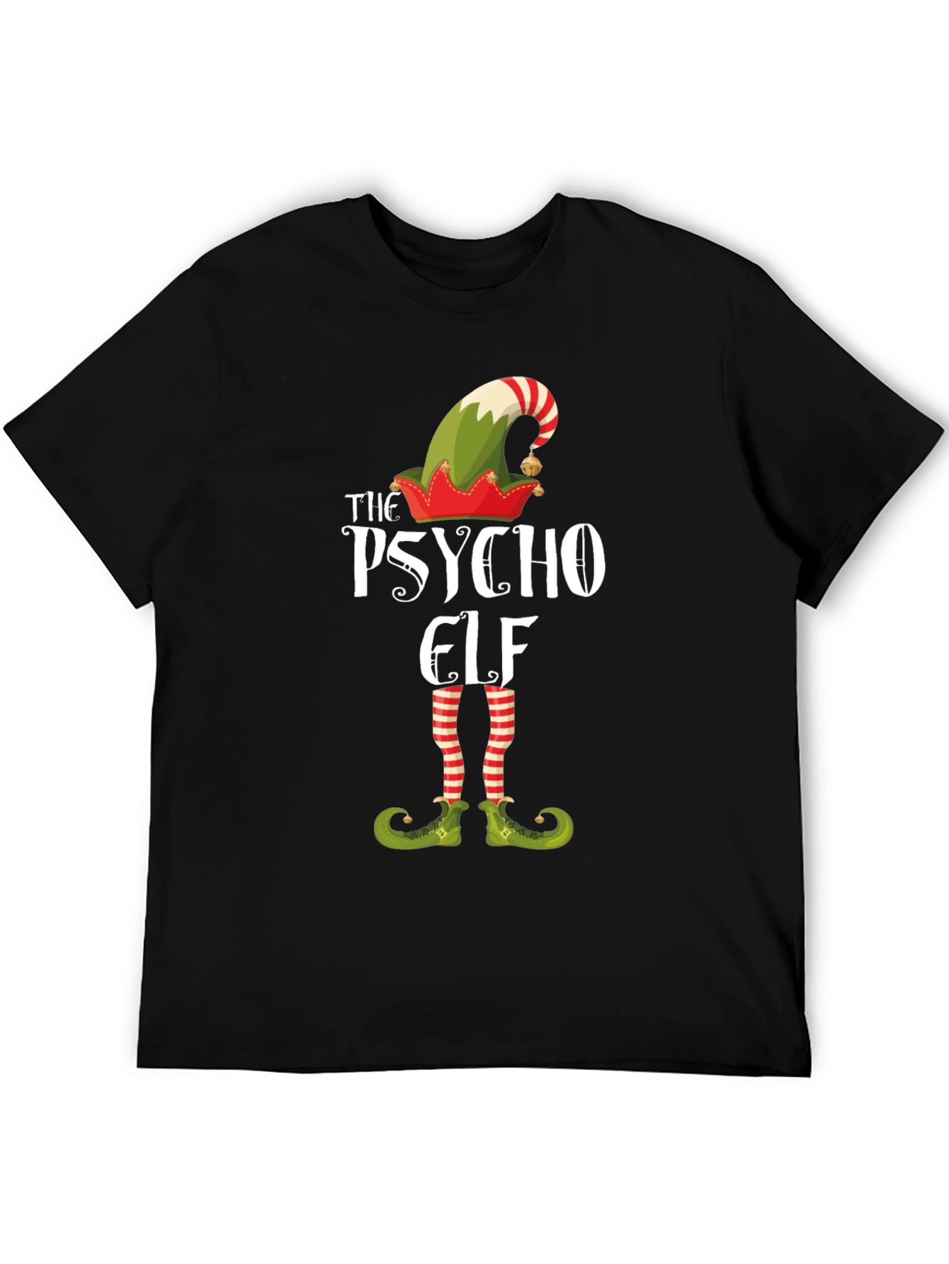 Psycho Elf Christmas T-Shirt
