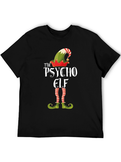 Psycho Elf Christmas T-Shirt