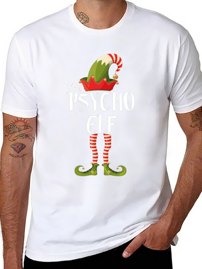Psycho Elf Christmas T-Shirt