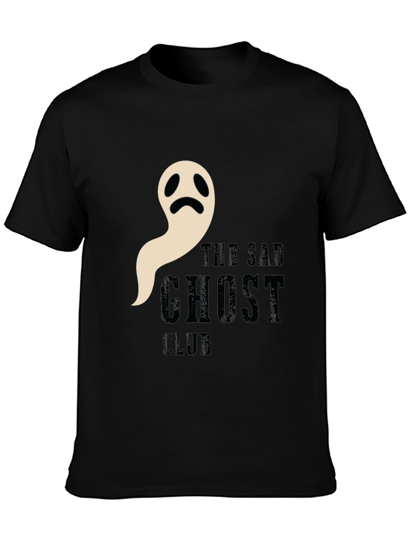 Sad Ghost Club Black T-Shirt