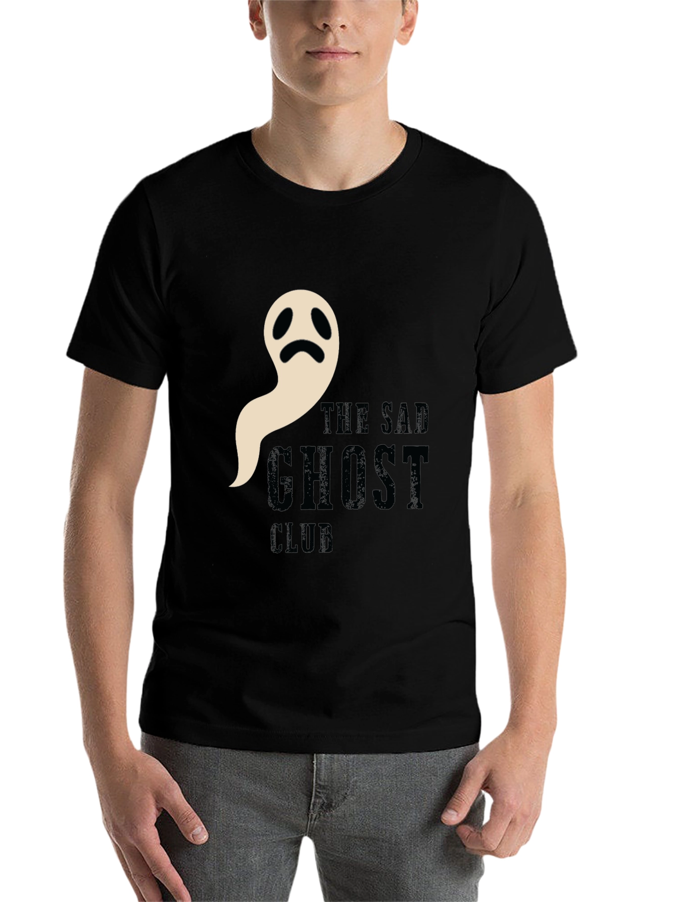 Sad Ghost Club Black T-Shirt