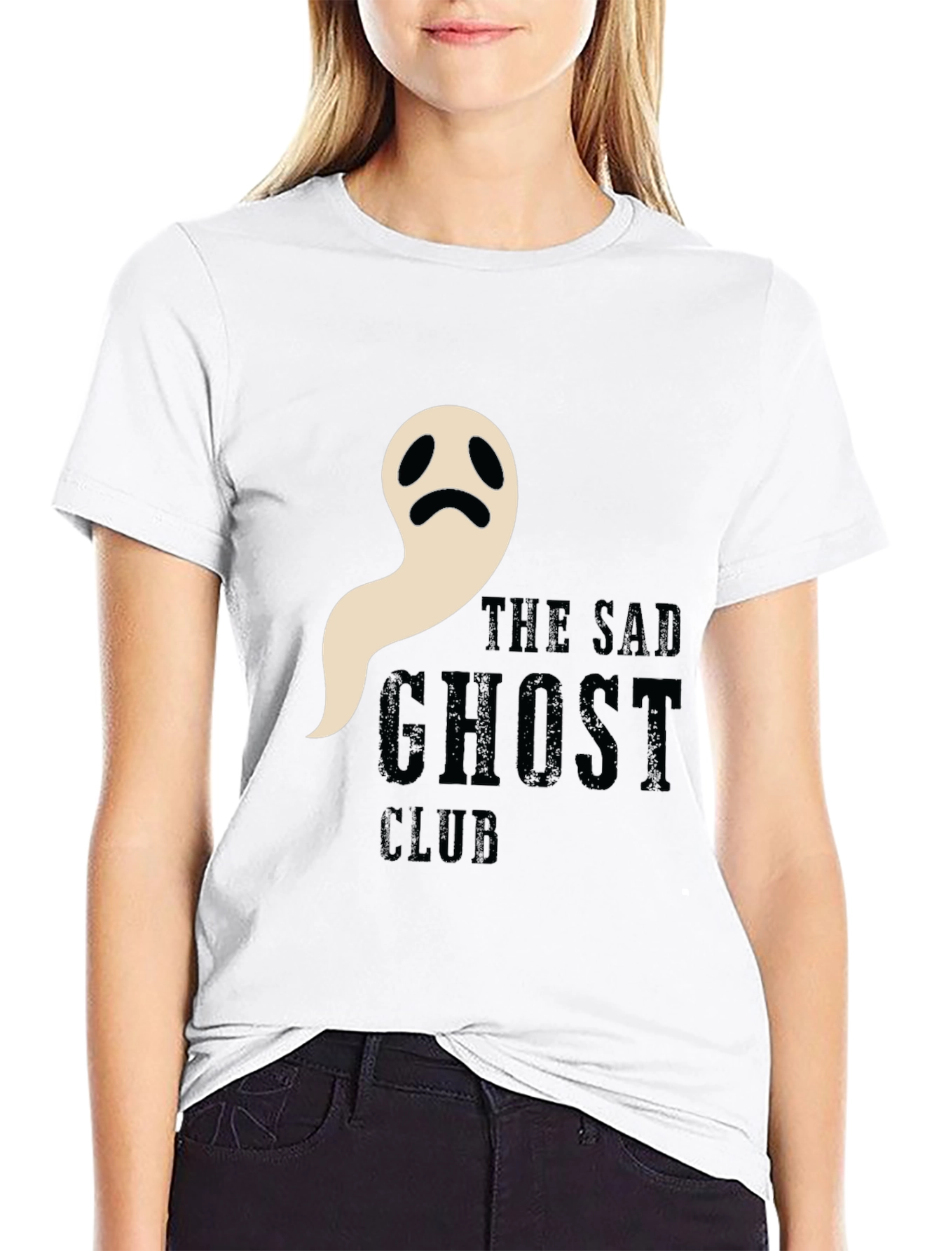 Sad Ghost Club Black T-Shirt