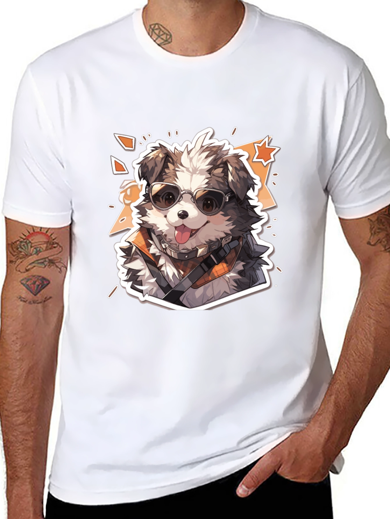 Cool Dog Graphic Tee - Stylish & Unique