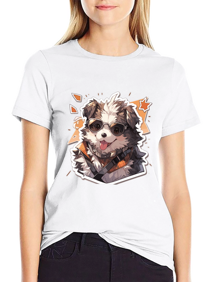 Cool Dog Graphic Tee - Stylish & Unique