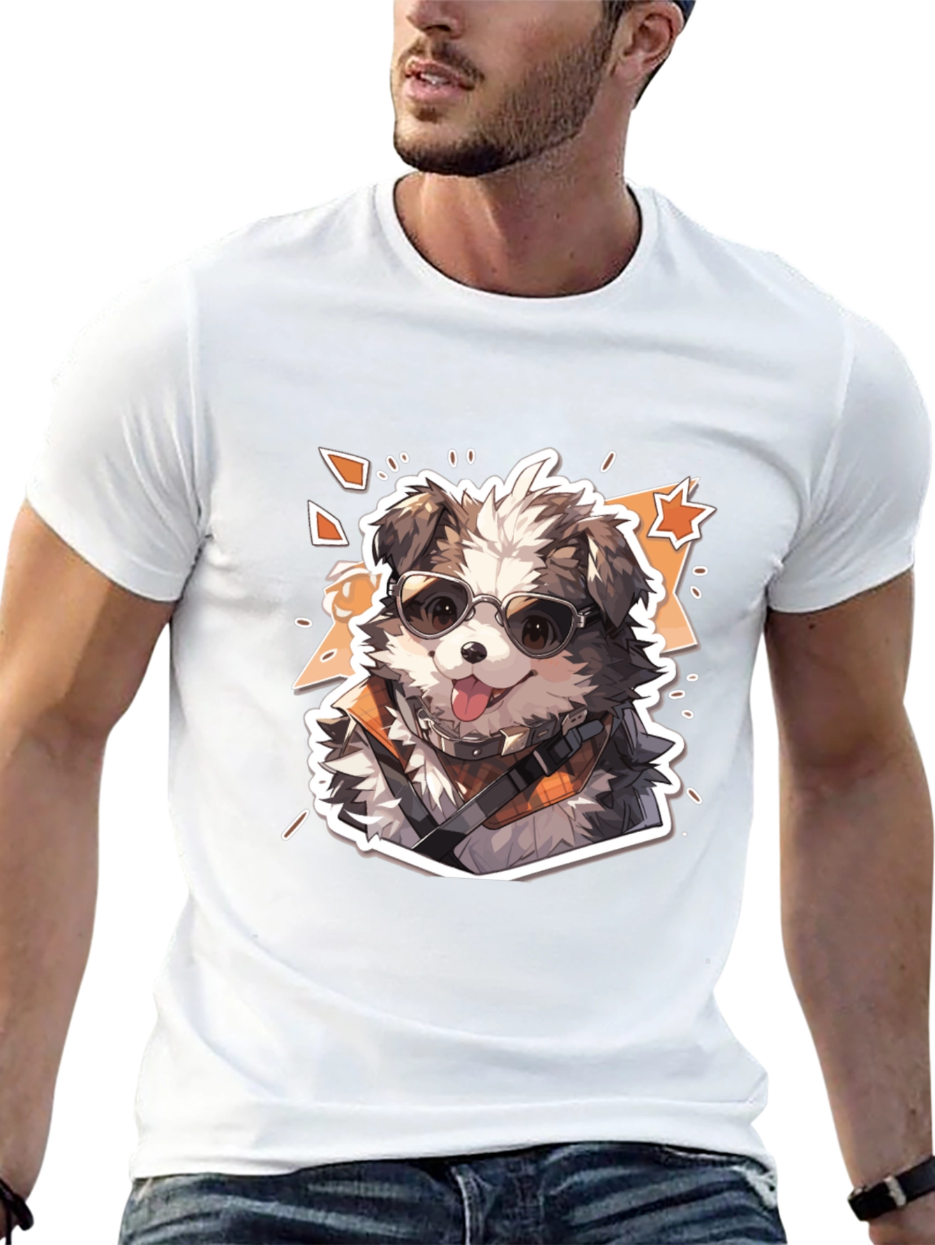 Cool Dog Graphic Tee - Stylish & Unique