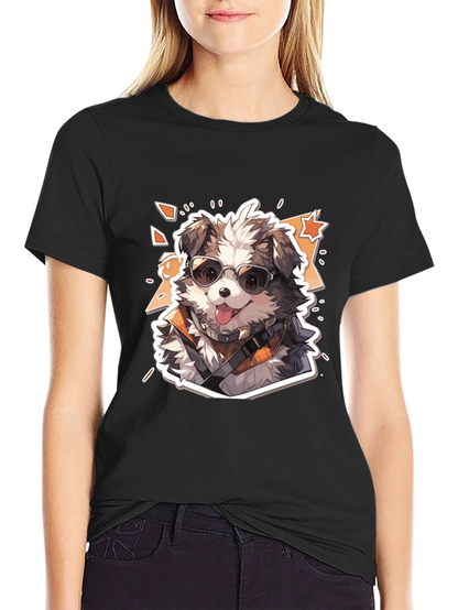 Cool Dog Graphic Tee - Stylish & Unique