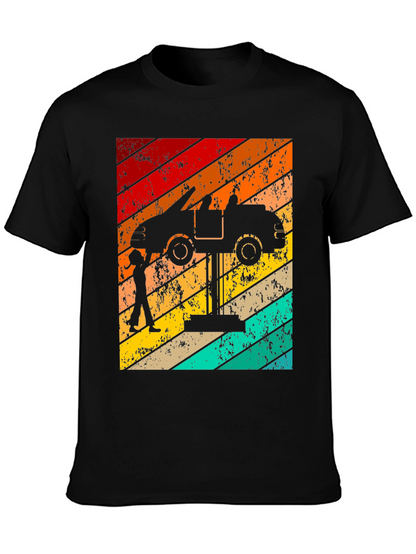 Retro Car Mechanic T-Shirt