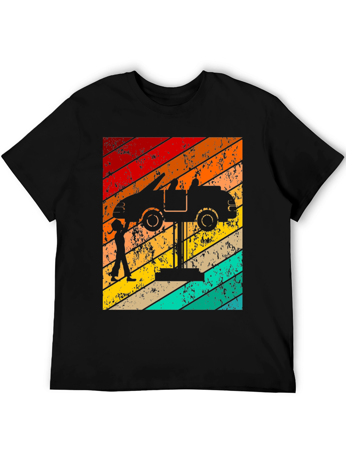 Retro Car Mechanic T-Shirt