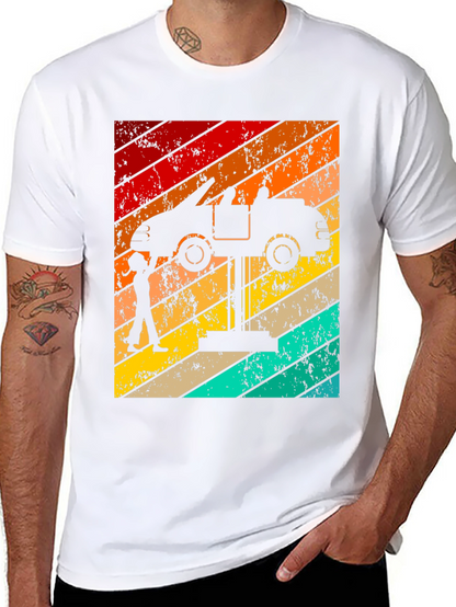 Retro Car Mechanic T-Shirt