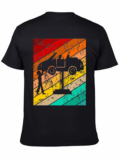 Retro Car Mechanic T-Shirt