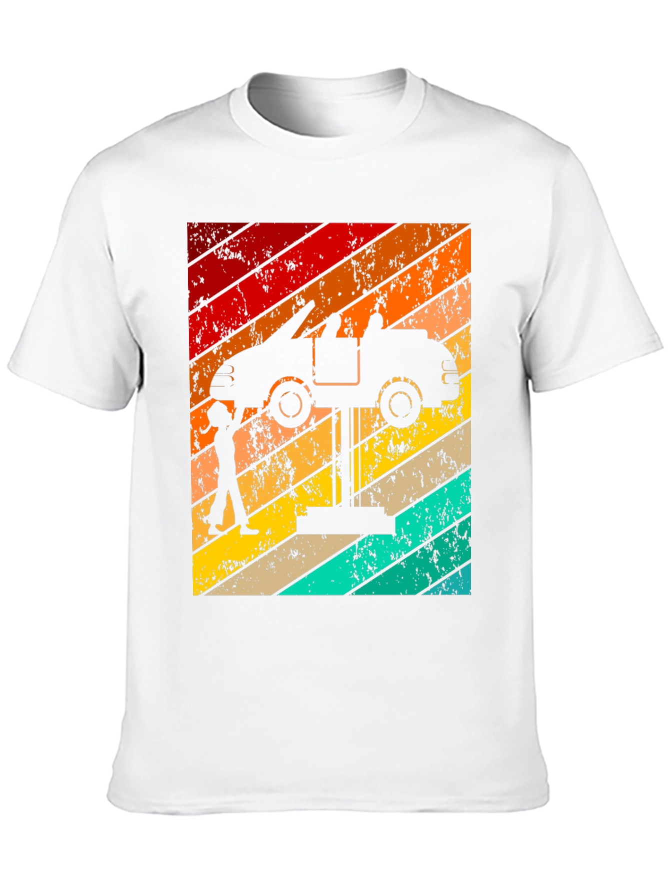 Retro Car Mechanic T-Shirt