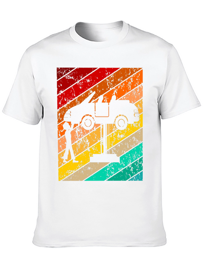 Retro Car Mechanic T-Shirt