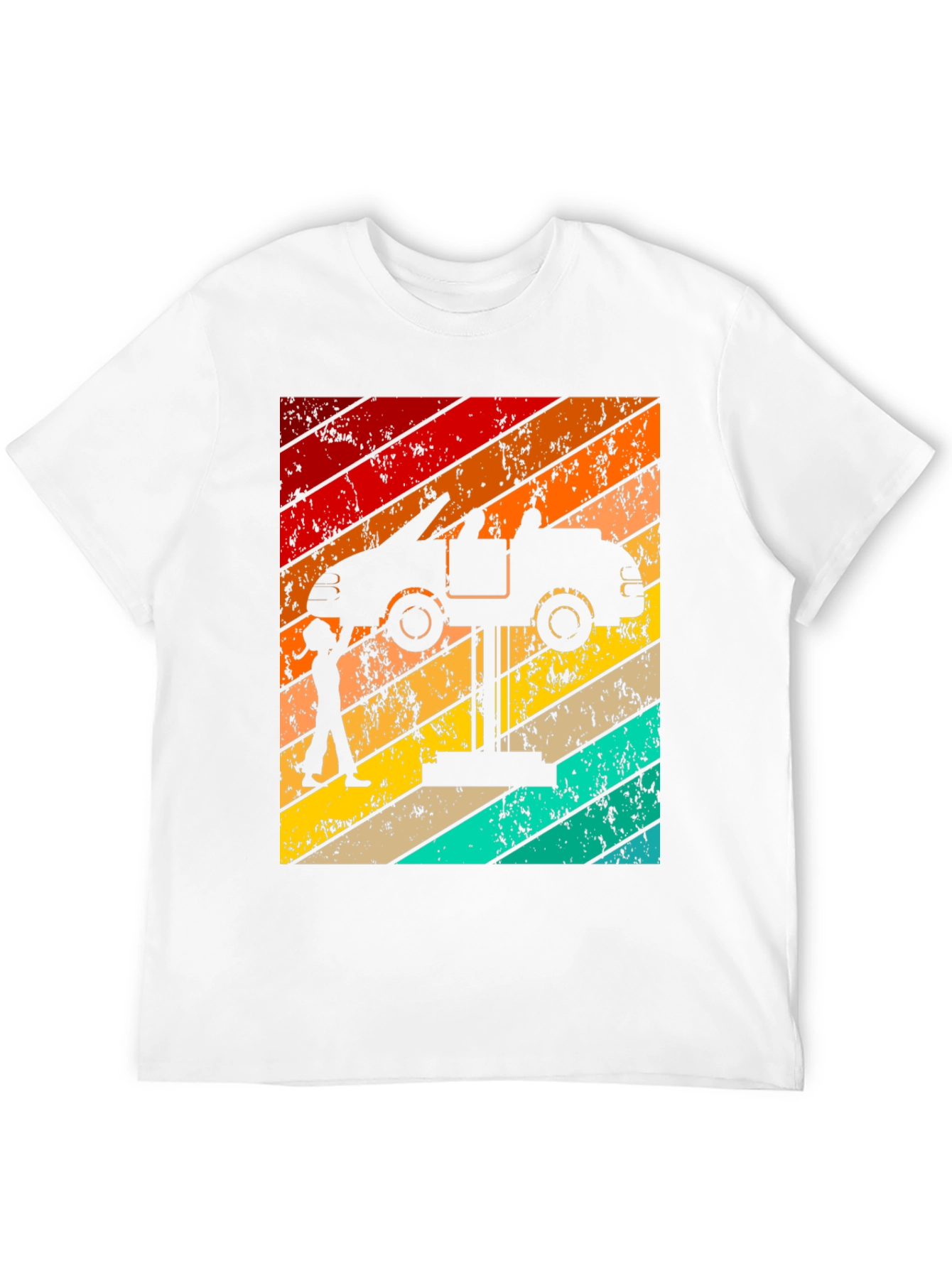 Retro Car Mechanic T-Shirt