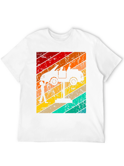 Retro Car Mechanic T-Shirt