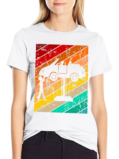Retro Car Mechanic T-Shirt