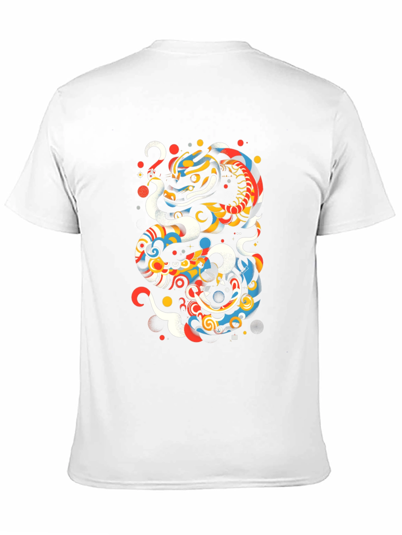 Artistic Dragon Graphic T-Shirt