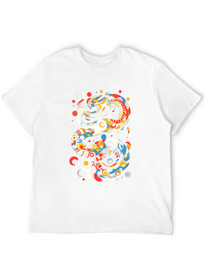Artistic Dragon Graphic T-Shirt