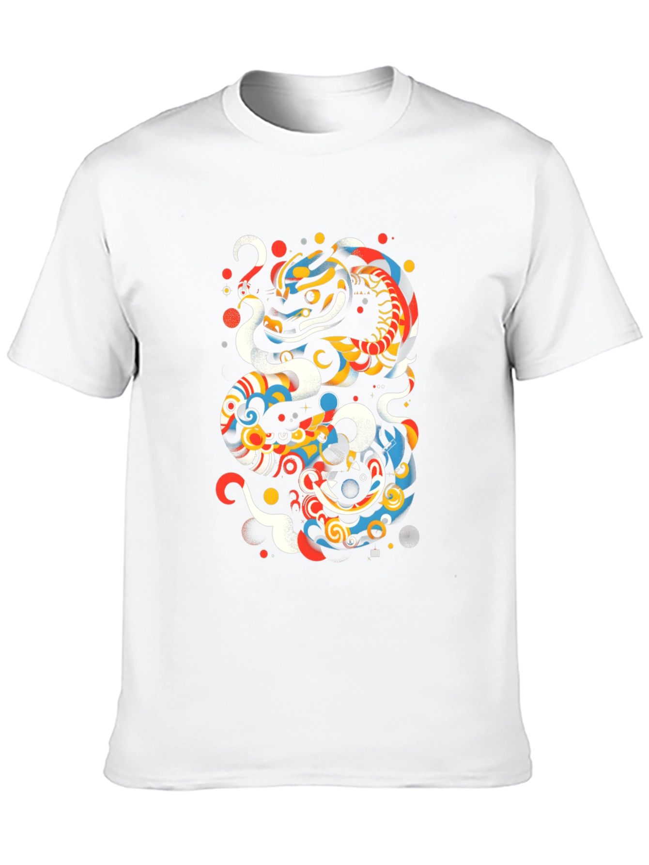 Artistic Dragon Graphic T-Shirt