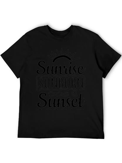 Sunrise Sunburn Sunset Graphic Tee