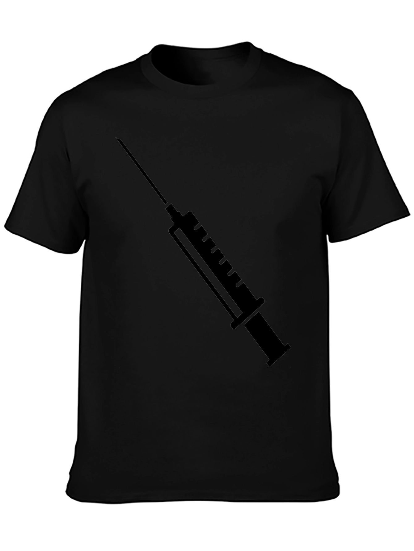 Syringe Graphic T-Shirt - Bold Statement Tee