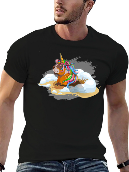 Unicorn Groundhog Novelty Tee