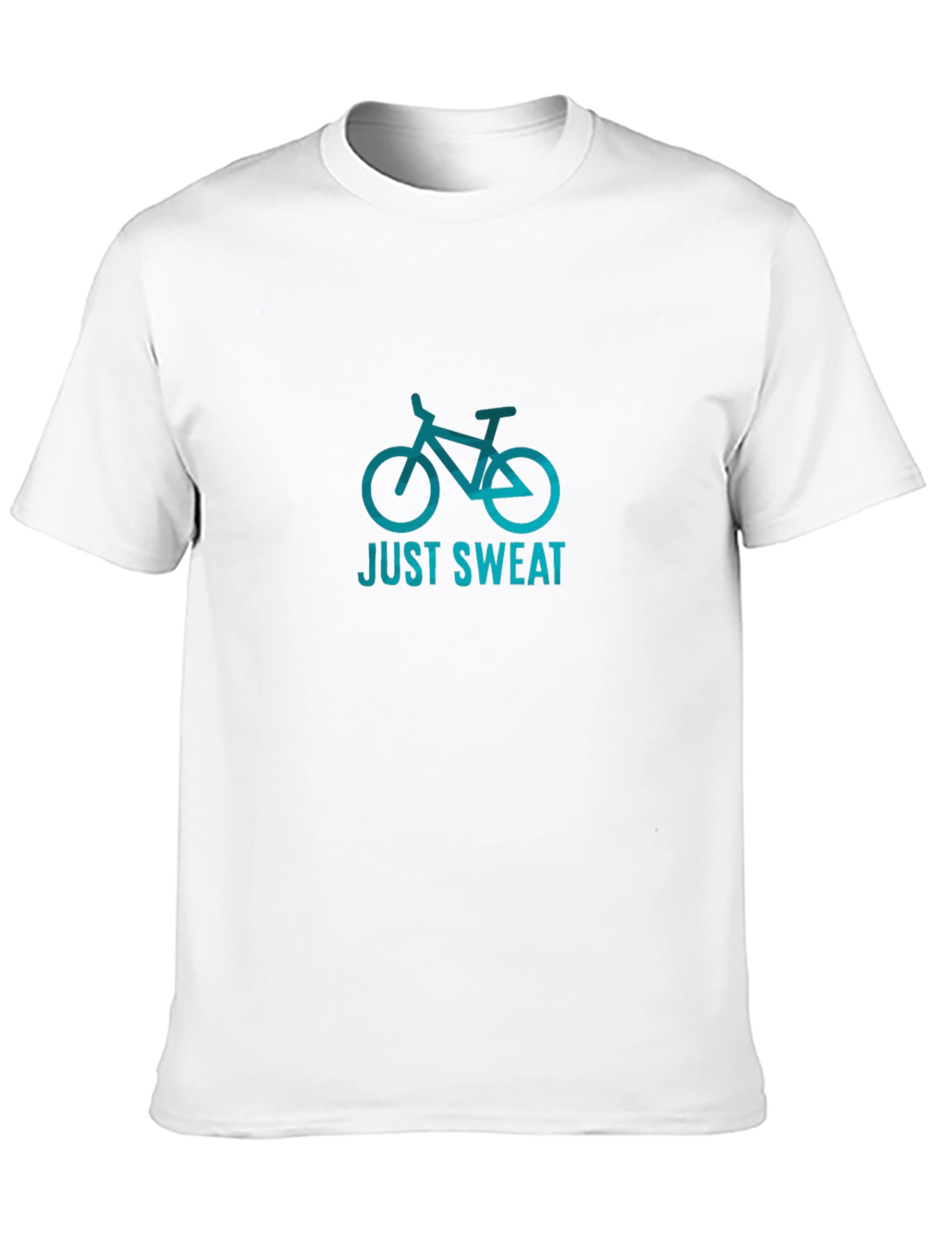 Just Sweat Black Graphic Tee