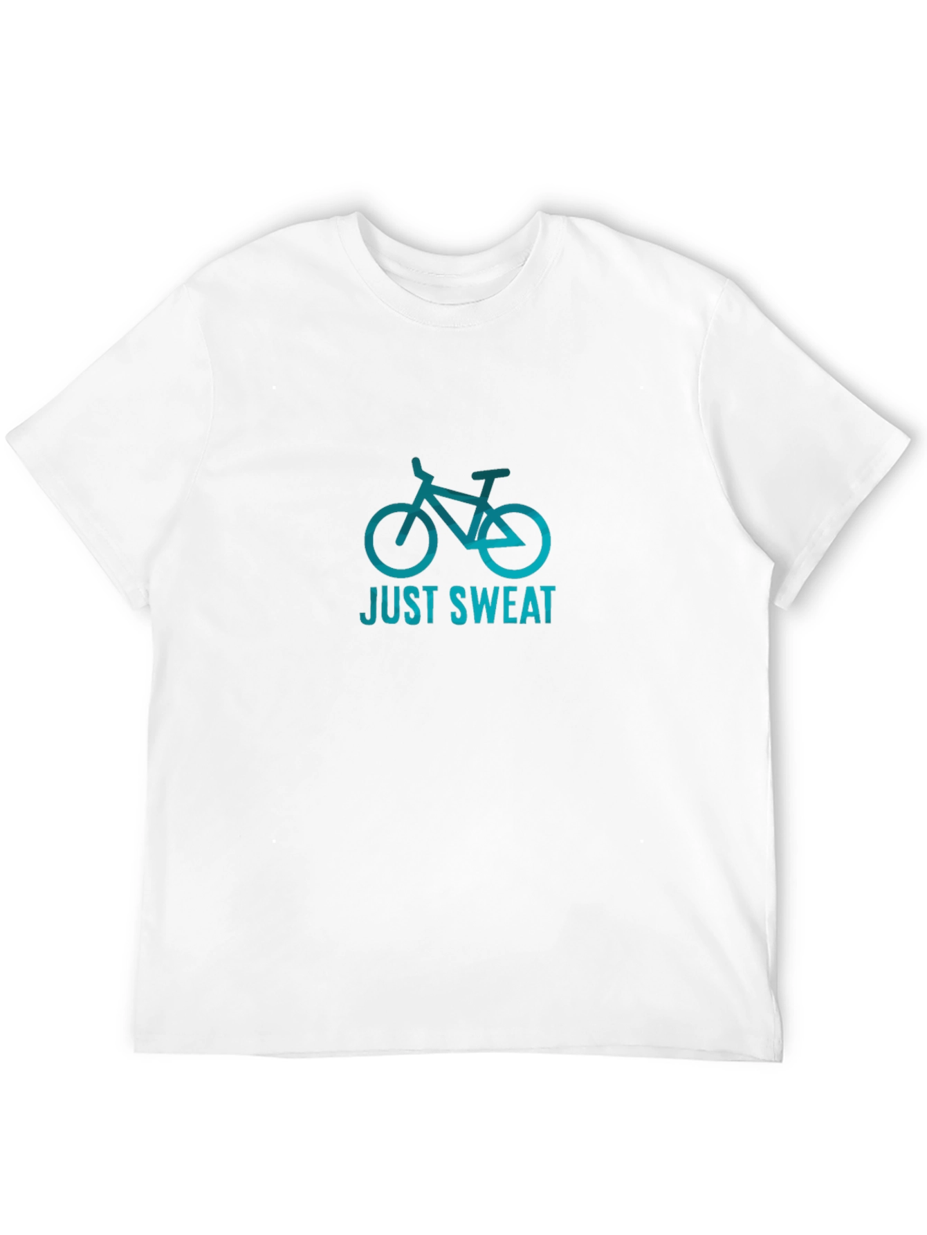 Just Sweat Black Graphic Tee