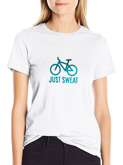 Just Sweat Black Graphic Tee