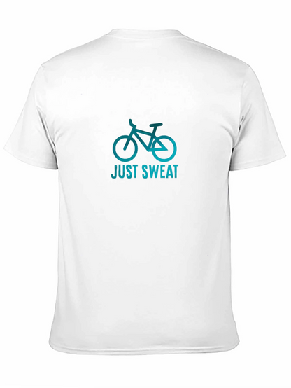 Just Sweat Black Graphic Tee