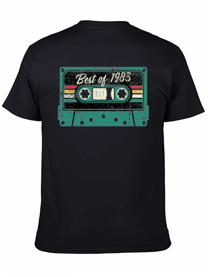 Retro Best of 1983 Cassette Tape Graphic T-Shirt