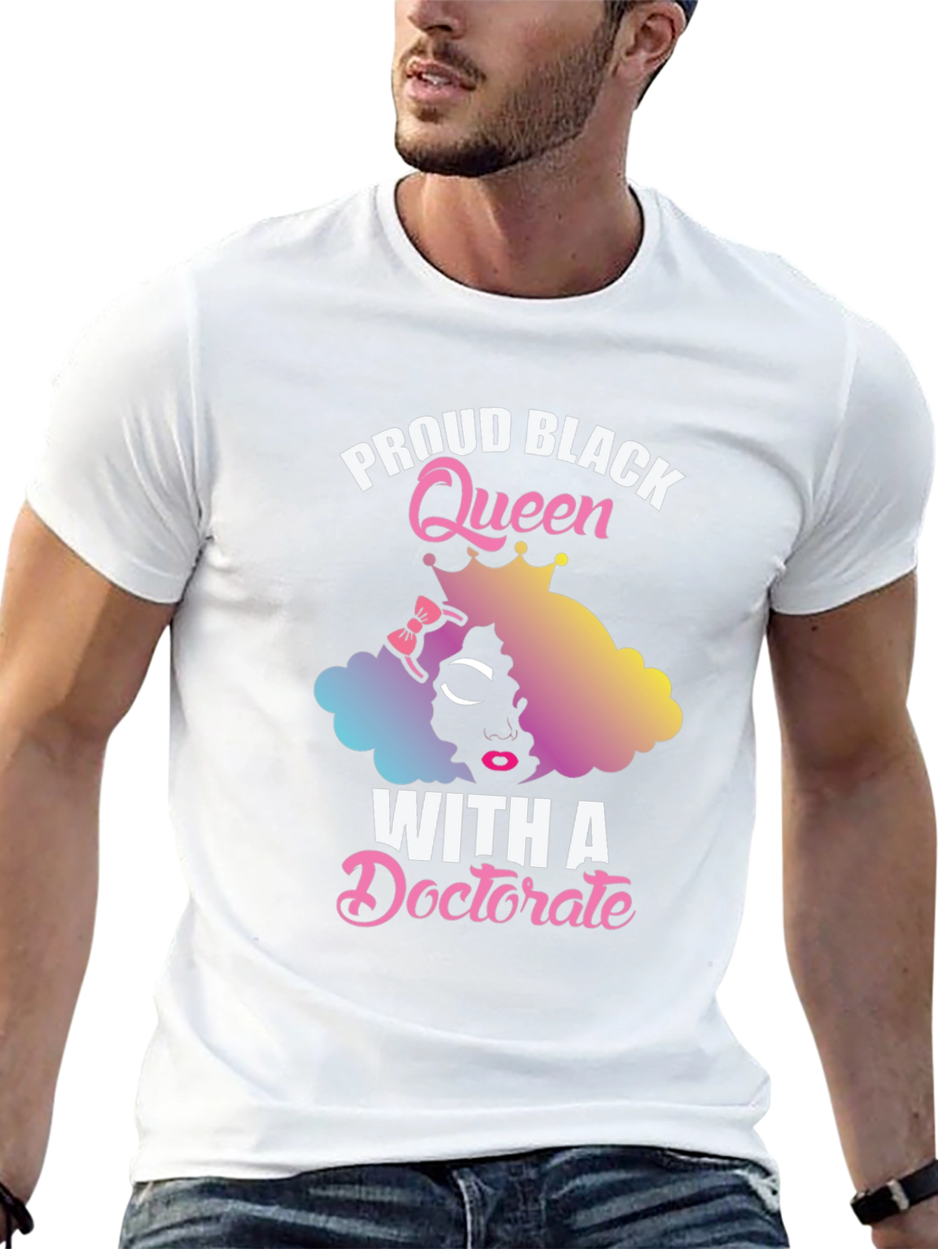 Proud Black Queen With A Doctorate T-Shirt