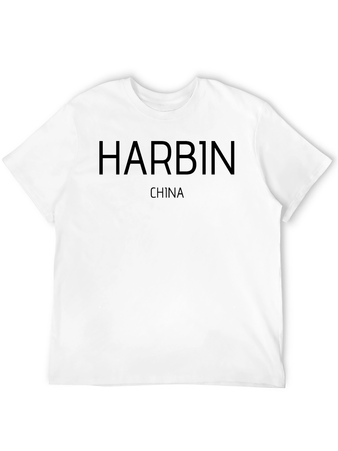 Harbin China Graphic Tee - Stylish City Pride Shirt